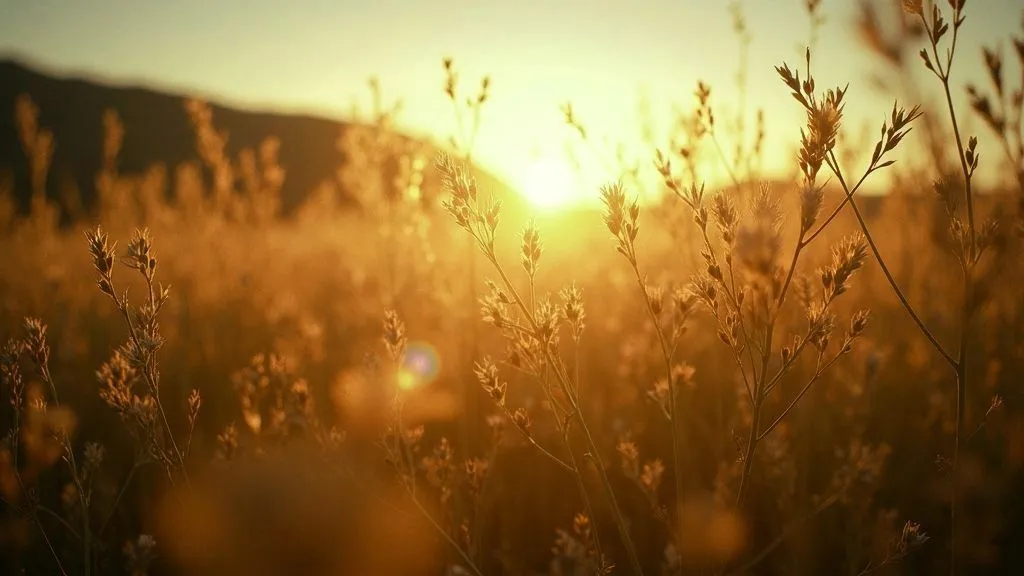 A serene landscape representing spiritual awakening